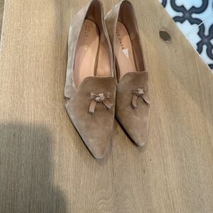 Cole Haan Women's Brown Suede Flats
